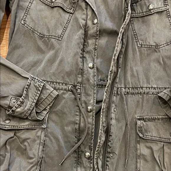 Talula Gray Utility Jacket - Picture 3 of 6